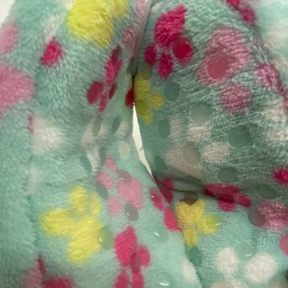 Nickelodeon PAW Patrol Non Skid Plush Slippers-Pink/Mint-3-4T-NWT - Picture 3 of 4